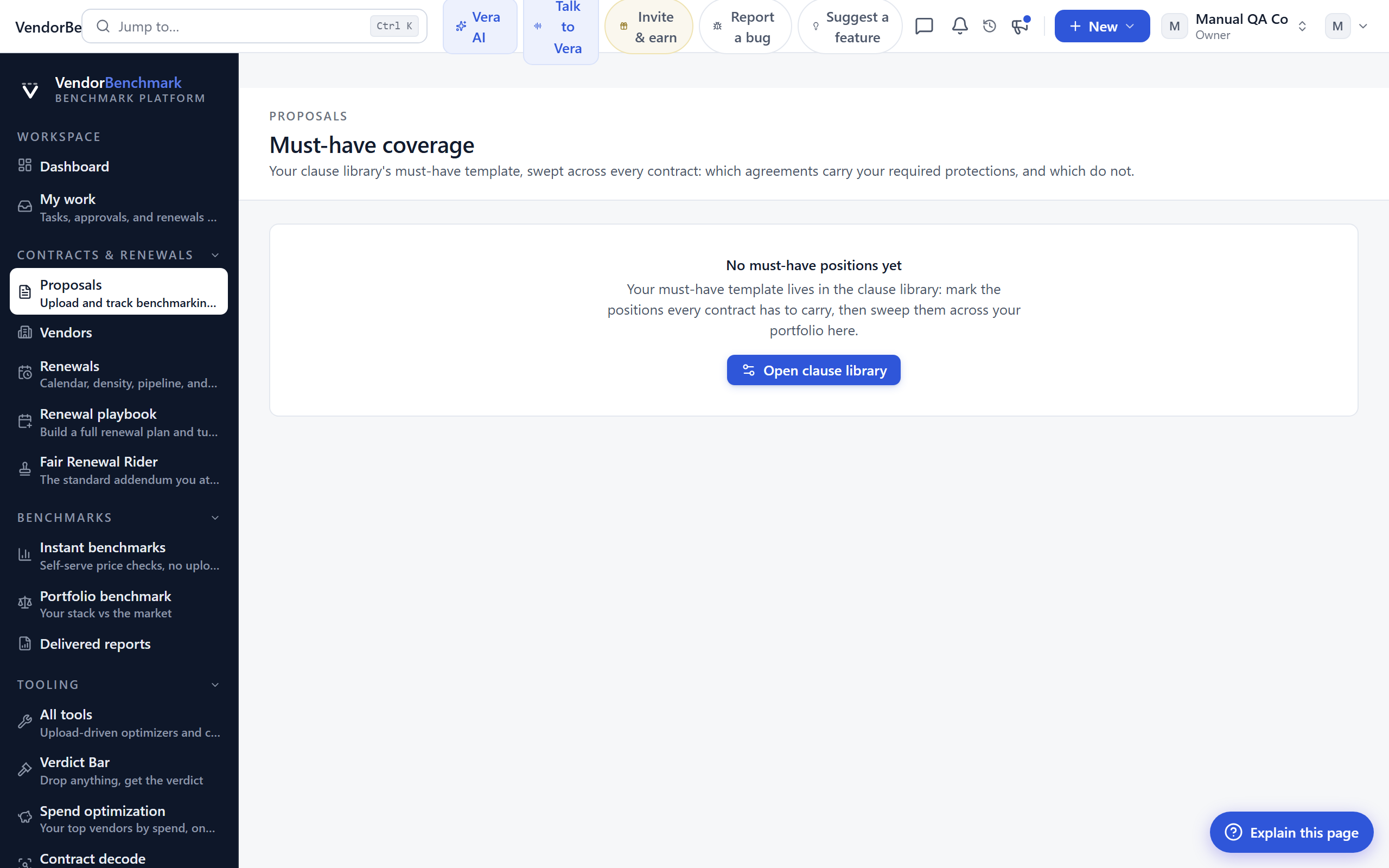 Coverage screenshot
