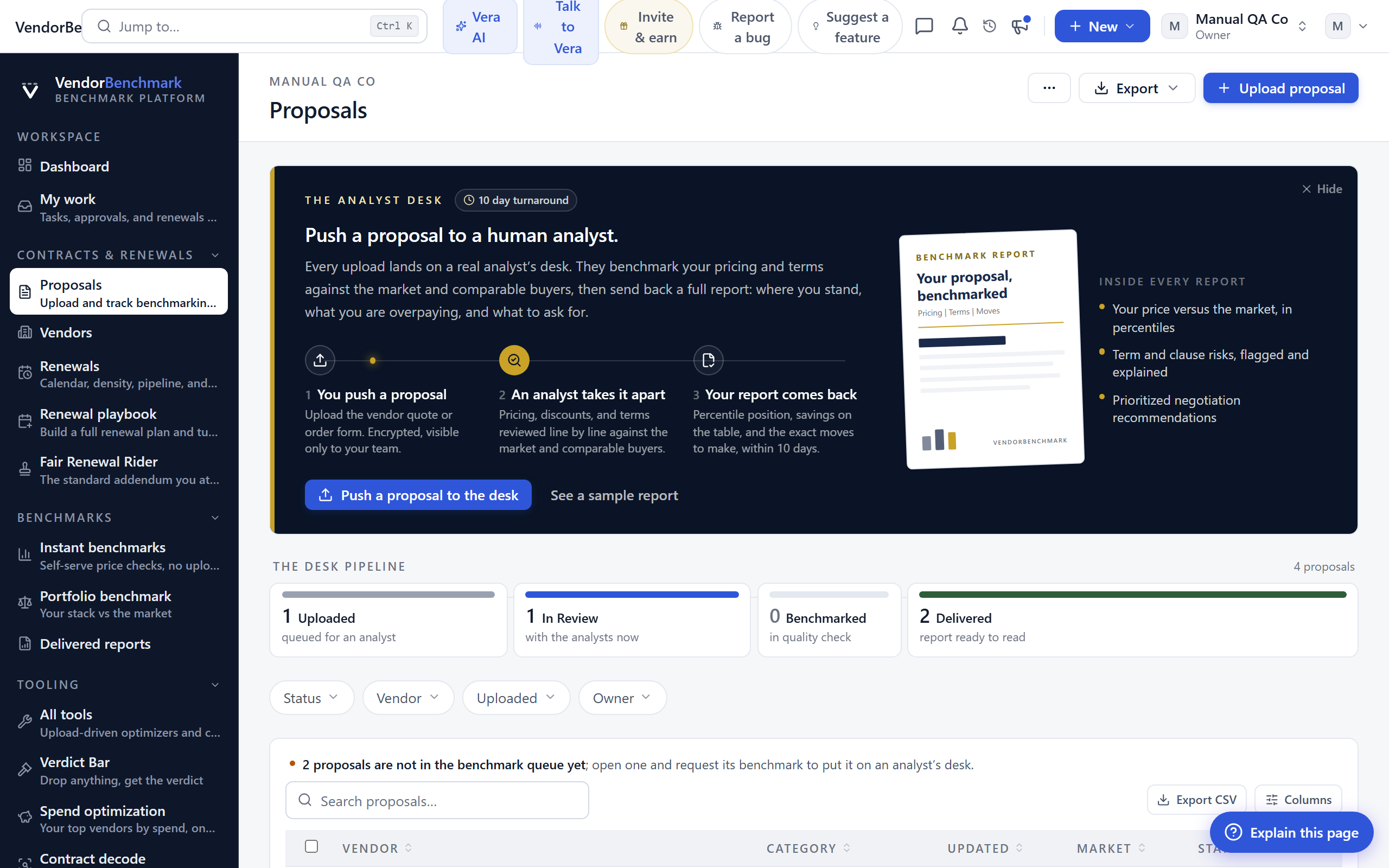 Proposals screenshot