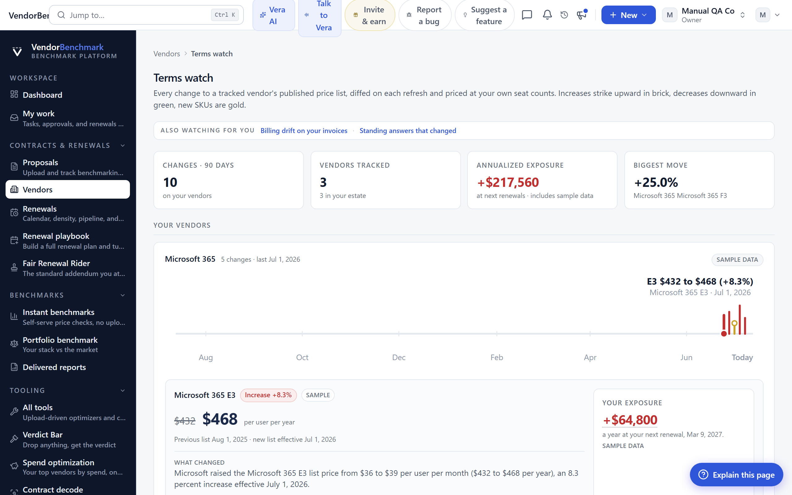 Terms watch screenshot